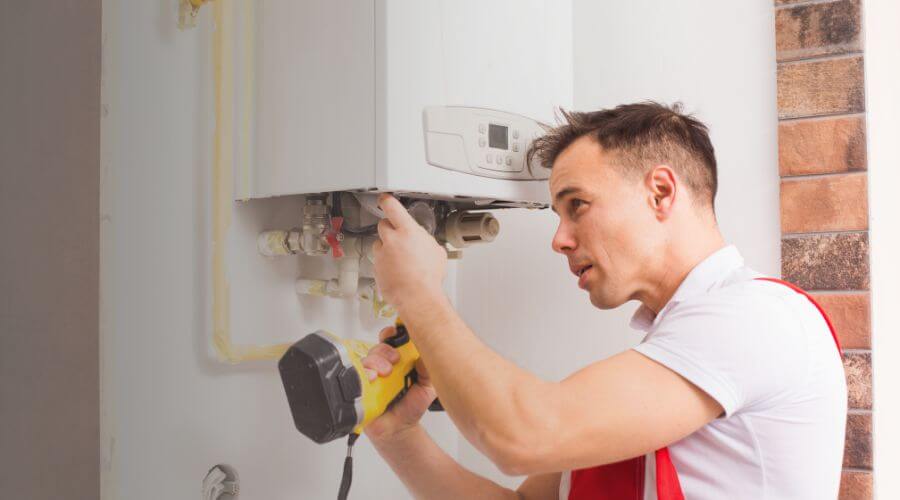 Local tankless water heater installation in Chrisney, IN